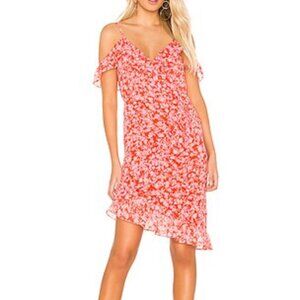 Lovers and Friends Pink/Red Mini Dress